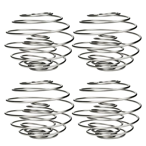 Shaker Balls for Protein Shakes, 304 Stainless Steel Shaker Balls for Bottles, Smooth Mixing (4 Large 4 Small)