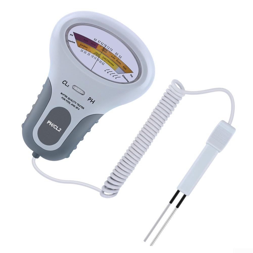 Misuratore Digitale pH e Cloro 2 in 1 per Piscine e Spa