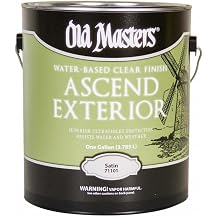 Ascend Exterior, Water-Based, Satin, Clear, 1-Gallon