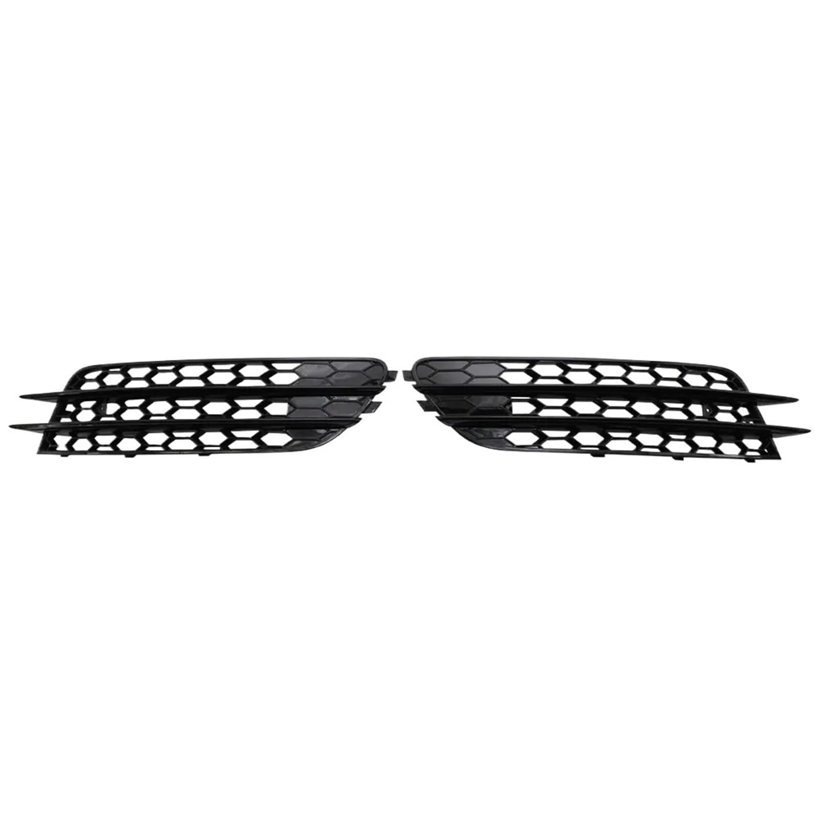 Parrilla de luz antiniebla delantera en malla negra para Audi A6 C7 Sedan de 2012 a 2015 7