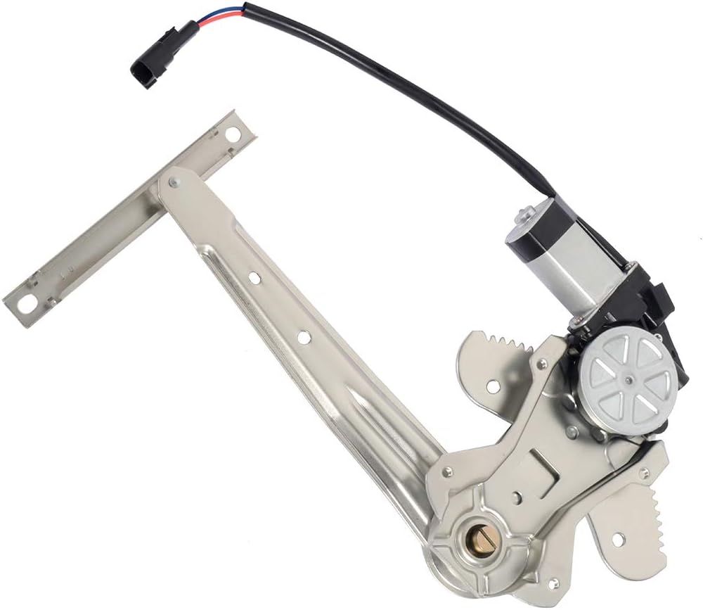 741-545 Rear Right Passenger Side Power Window Regulator with Motor Compatible for 2000-2006 for Nissan Sentra, Window Regulator