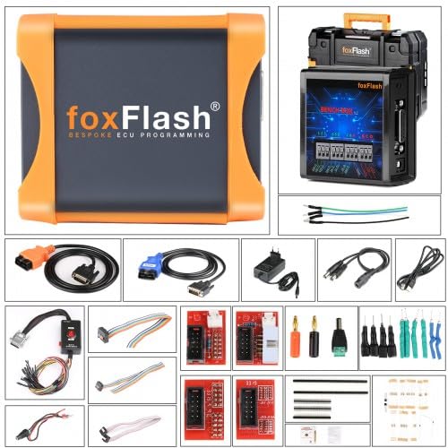 FoxFlash Master Version Outil de Chip Tuning Super Puissant pour Clone ECU TCU Support Checksum avec WinOLS 4.70 Damos2020