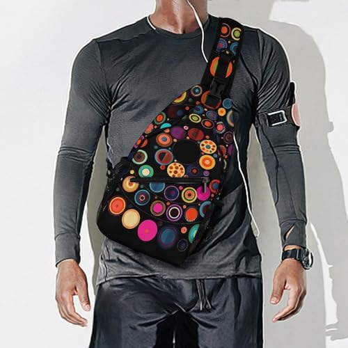 Bolso tipo bandolera para hombro y pecho unisex miniatura 7