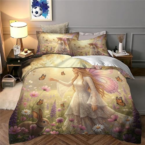 Linge de lit microfibre hypoallergique avec housse de couette 3D - 6