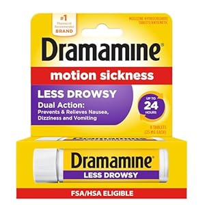 Dramamine Motion Sickness Less Drow...