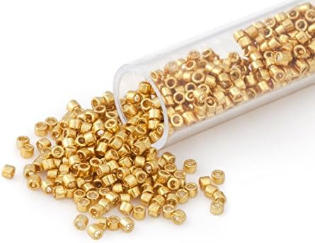 Miyuki Delica Seed Bead 11/0 Galvanized Gold (18 Grams)