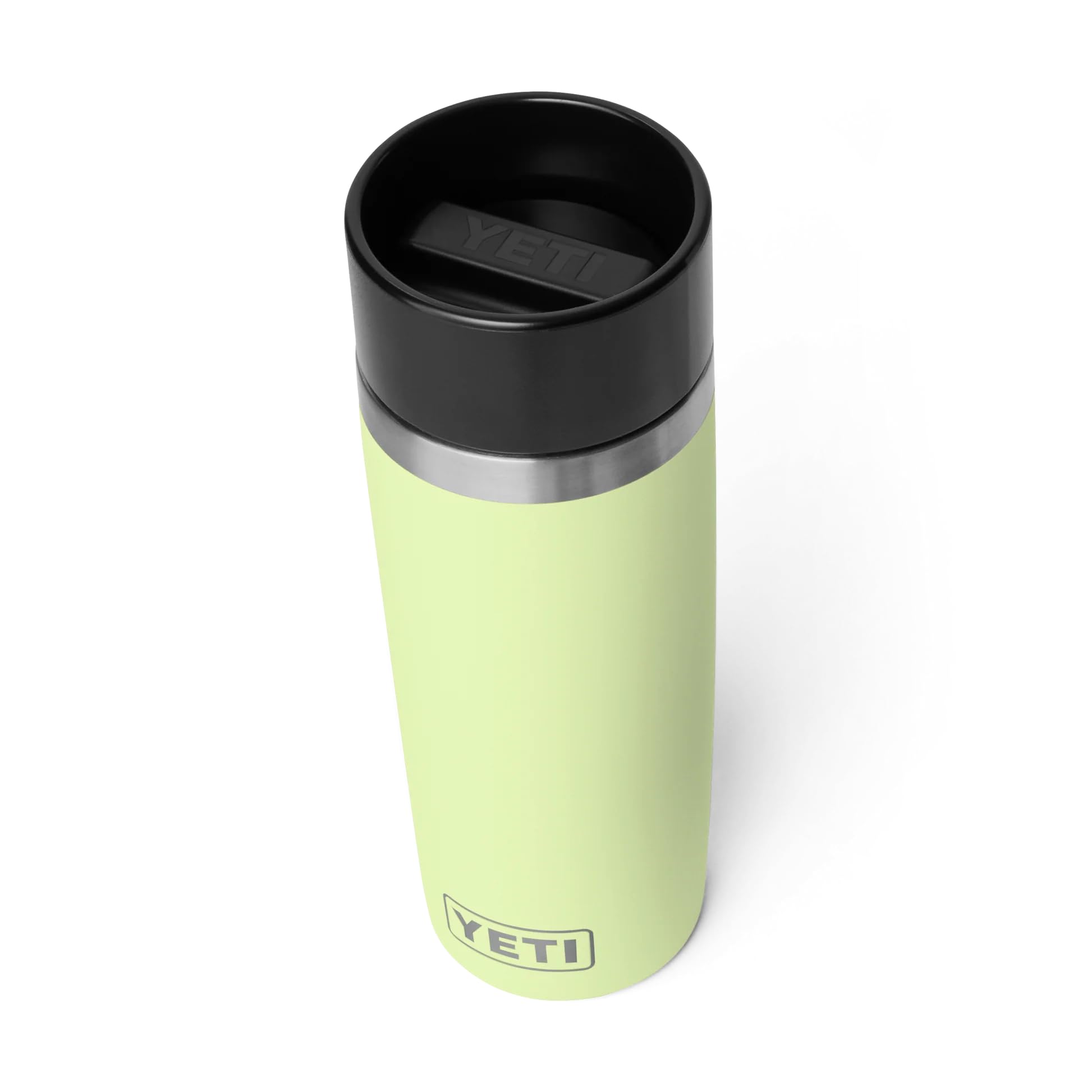 YETI Rambler 16 oz (473 ml) Travel Bottle with 100% Leakproof Hotshot Commuter Cap, Vacuum Insulated Stainless Steel Coffee Flask for Travel & Commute, Grasshopper โ image 1