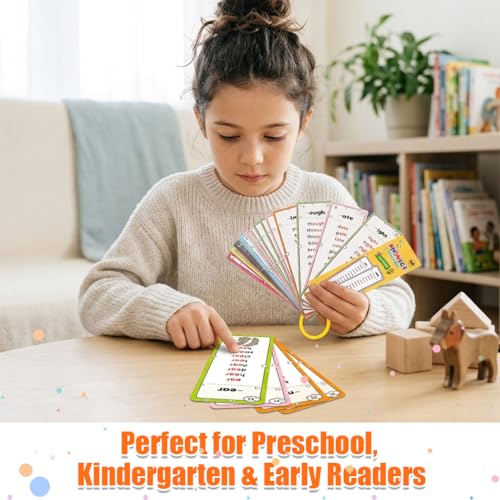Image of PATPAT Phonics Flash Cards 31 Sheet, 600 English Examples