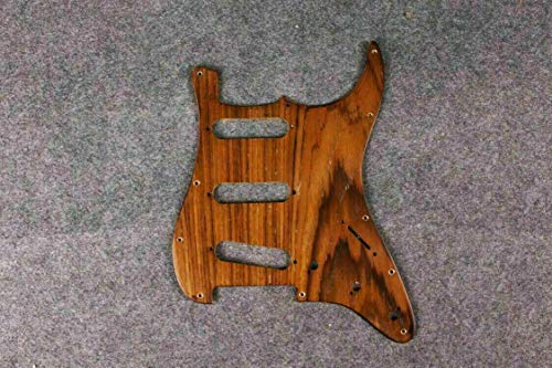 Pickguard de guitare en bois massif strat pour guitare électrique - Les Beatles, Paul McCartney, John Lennon, RIngo Starr, George Harrison Pickguard de guitare en bois massif strat pour guitare électrique