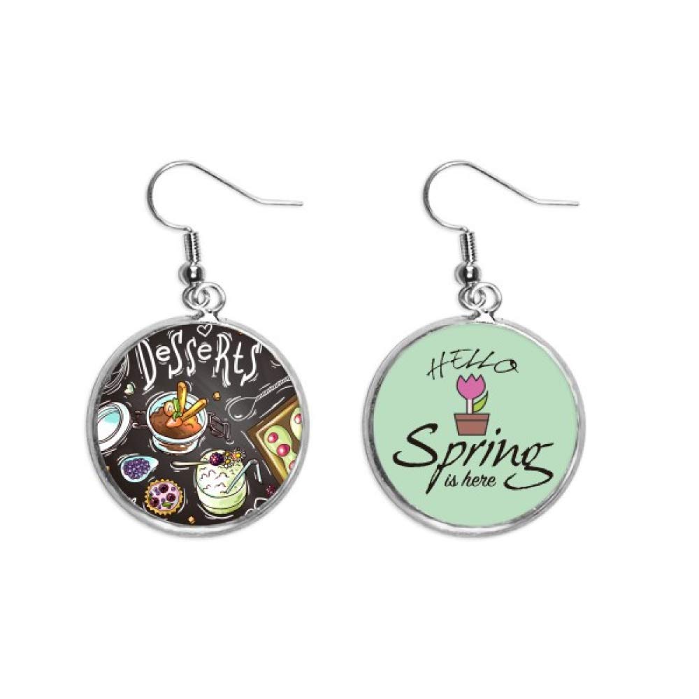 Pendientes de primavera de chocolate y fresa: Joyas para regalar 5