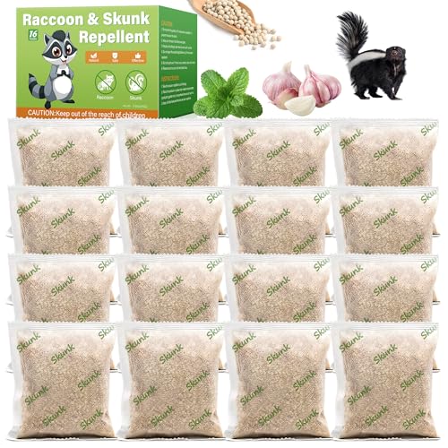 16 Pack Peppermint Oil Raccoon...