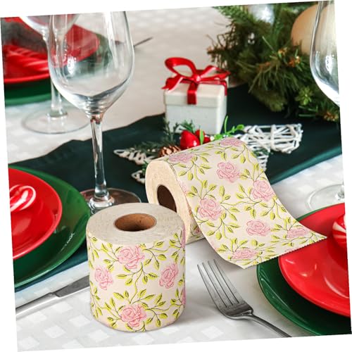 Servilletas de pulpa de bambú para decoración festiva creativa 5