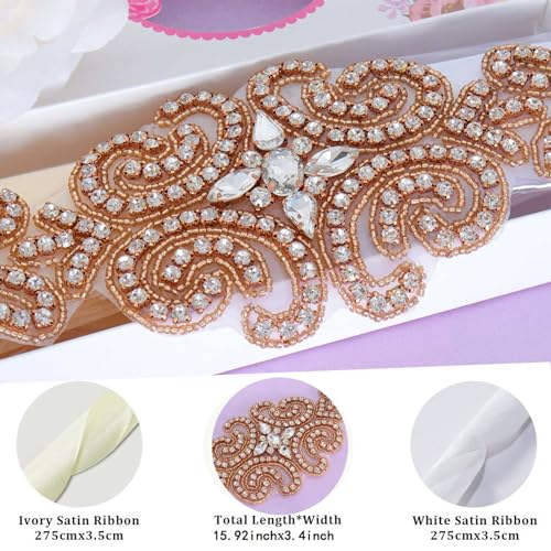 Pardecor Bridal Sash Belt Great Accessories for 2025 Graduation Party Ceremonies Refreshing items4