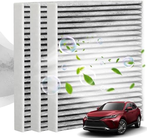 A-Premium Cabin Air Filter With Activated Carbon Compatible With Acura