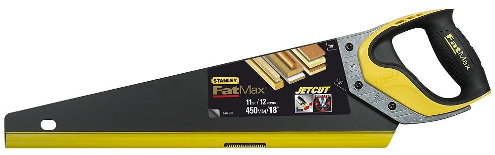 Stanley Handsaw Fine-Cut Blade Length 450 mm - Blade thickness 1 mm - Teeth/Inches 11