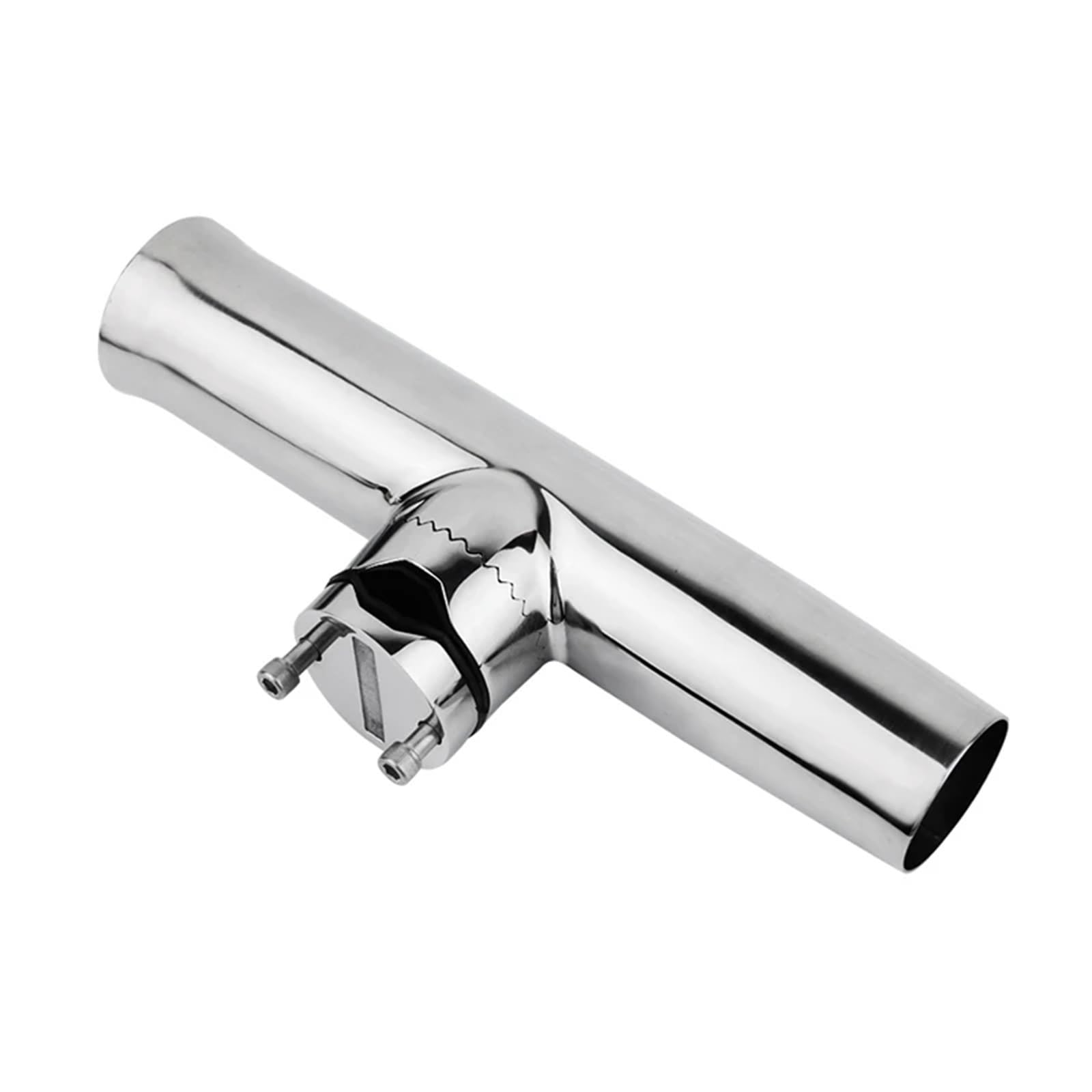 1 soporte for caña de pescar de acero inoxidable, color, con rotación de 360 ​​grados y abrazadera ajustable for barco.(19-26mm)