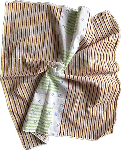 Organic Cotton Bandana Moselle, Bandana Scarf, Paisley Design Scarf, Vibrant Color, High-Quality, Winter Scarf, Unique Boho Chic Cotton Hand Block Bandanas Eco-Friendly Bandanas for Trendy Style