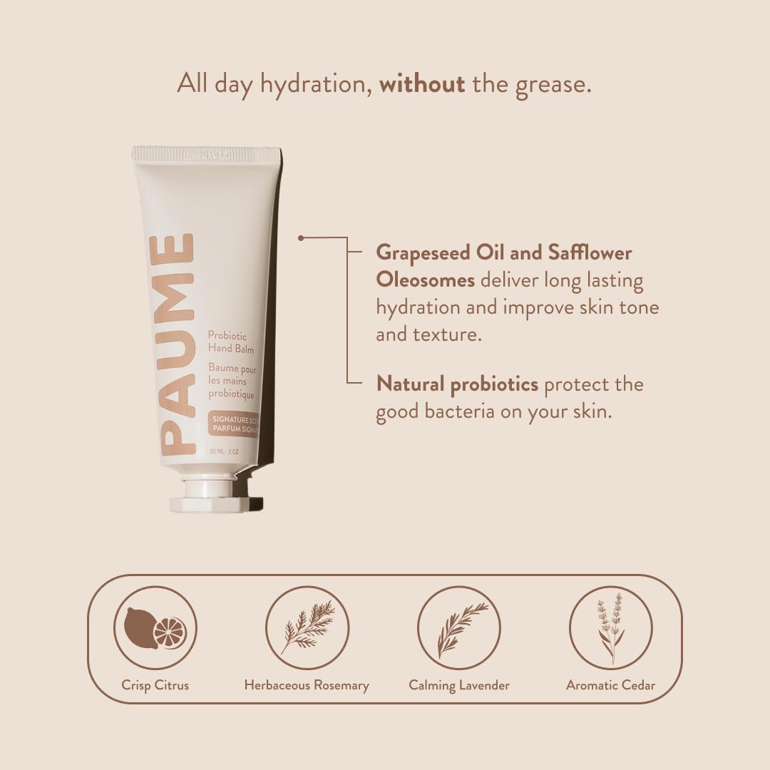 PAUME Probiotic Hand Balm - Dry Hand Relief -2