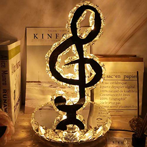 Preisvergleich Produktbild LED K9 Kristall Tischlampe Modern Edelstahl Spiegel Tischleuchte Babyzimmer Schlafzimmer Wohnzimmer Flur Elegante Halbkreis Hinweis Dekorativer Innenbeleuchtung L20cm*H31cm 18W WarmLight3000K