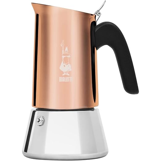 Bialetti New Venus Induction Stainless Steel Stovetop Espres