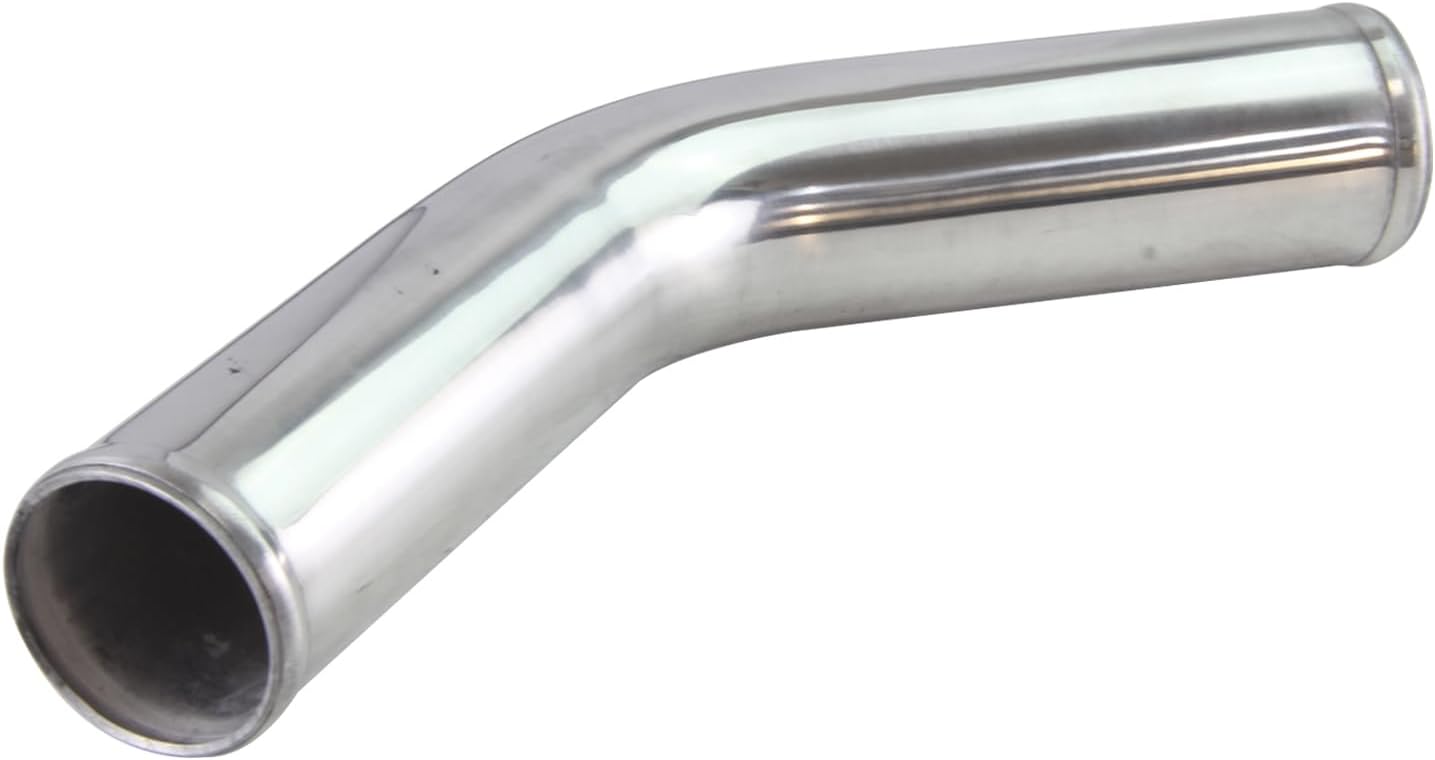 45° 60mm 2.36" Aluminum Intercooler Intake Pipe Piping Tube Hose