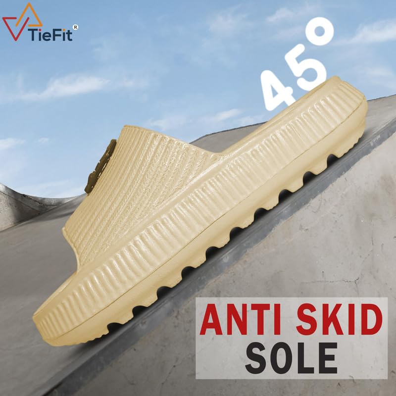 Image of TieFit EVA Slides for women's Comfortable & Light Weight | Ultra Soft Slippers /Sliders for Adult