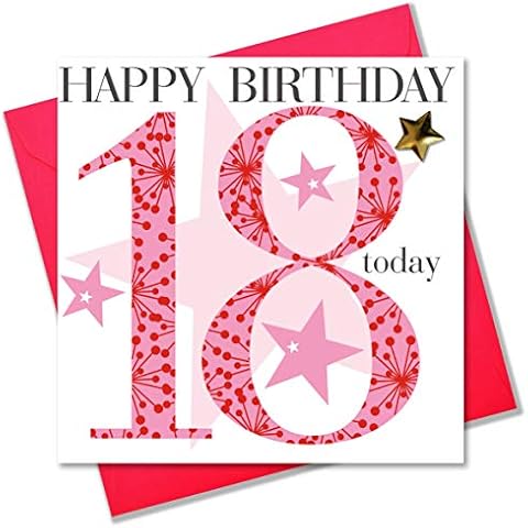 Claire Giles Ages Age 18 Girl Birthday Card, AGE18G Cover
