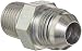 Eaton Weatherhead C5205X8 Carbon Steel SAE 37 Degree (JIC) Flare-Twin Fitting, Adapter, 3/8" NPT Male x 1/2" JIC Male (Pack of 4)