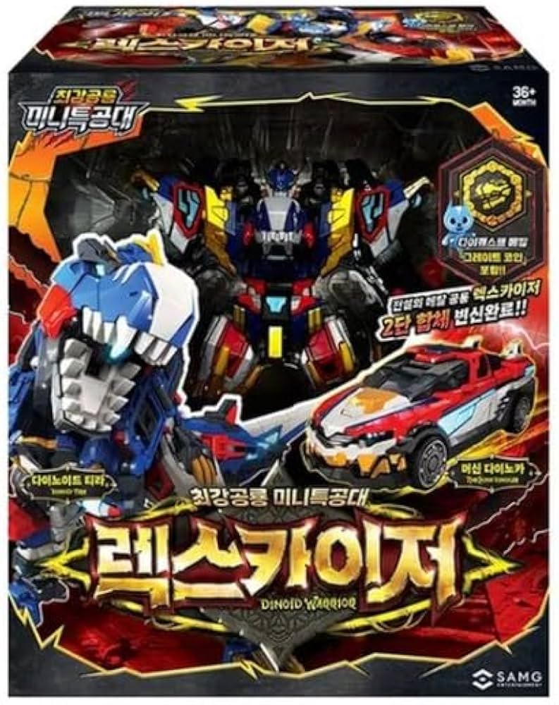 Amazon | ミニフォース ダイノイド レックスカイザー 変形ロボット