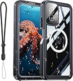 WinWire for Moto G Power 5G 2024 Case Waterproof, for Motorola Moto G Power 5g 2024 Case Magnetic [360° Full Body Shockproof Protective],IP68 Underwater Case for Moto G Power 2024 5G 6.7' Black