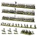 WarLord Black Powder Epic Battles Waterloo: French Infantry Brigade Military Table Top Wargaming Plastic Model Kit 312002001