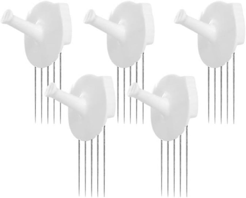Reusable Multipurpose Piggy Cubicle Wall Hooks 5PCS 10PCS Decorative Pin Stick Hooks Office Partition Panel Hanger Home Kitchen
