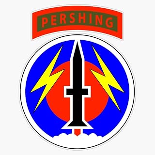 56th Field Artillery Command Pershing - US Army Window Bumper Sticker Decal 5"