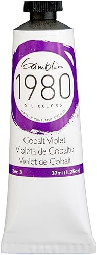Gamblin 1980 Colores al óleo - Violeta Cobalto Ag 1.3 fl oz