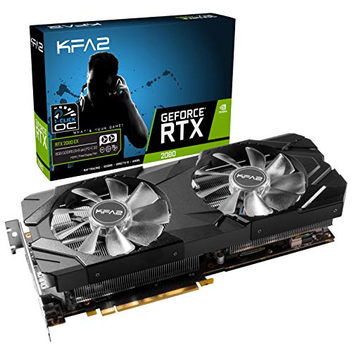 KFA2 NVIDIA GeForce RTX 2080 A-Chip OC Black 8GB 256-bit GDDR6 PCIe