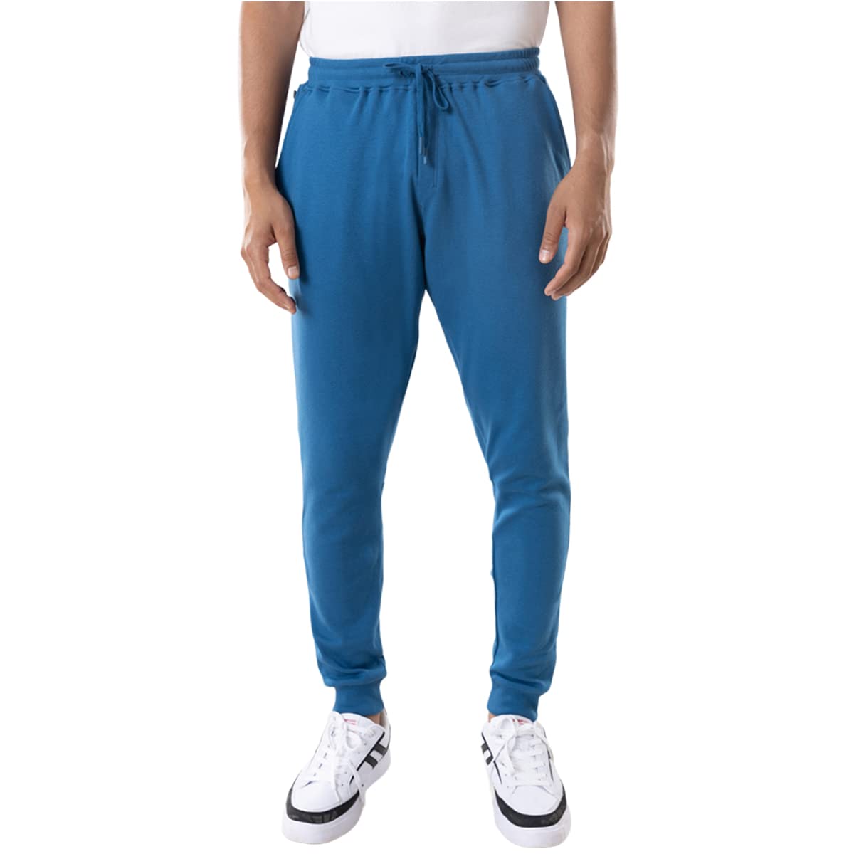 GLOOTMen’s Cotton Joggers - Anti Stain & Anti Odor Joggers with SAC Tech & Smart Pocket with Zipper - Stylish Athleisure for Daily Use - GLPCJ01