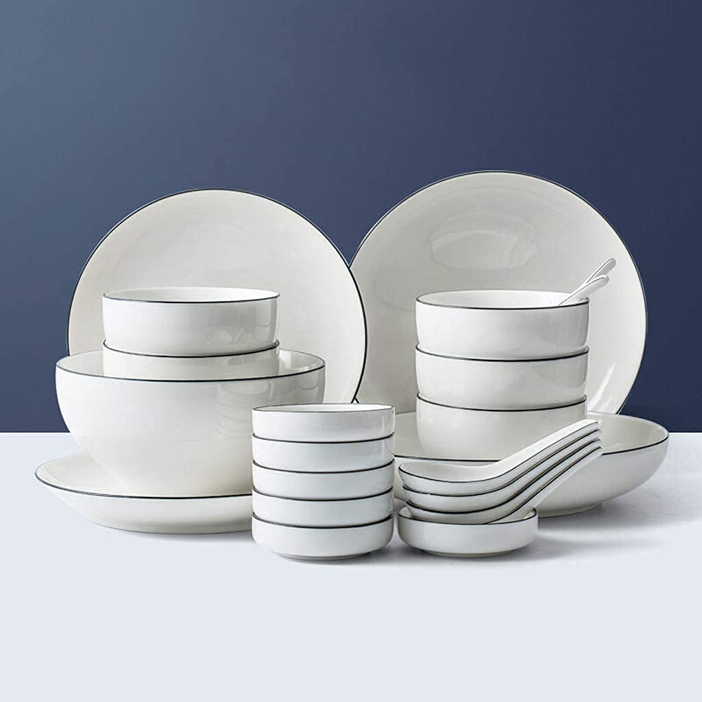 Amazon.co.jp: 食器セット、陶器ディナーセット、ボウル/皿 Amazon.co.jp: 食器セット、陶器ディナーセット、ボウル/皿