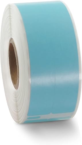 BETCKEY Etiquetas de colores compatibles con Dymo 30277 (916 pulgadas x 3-716 pulgadas) etiquetas para carpetas de archivos (2 unidades),