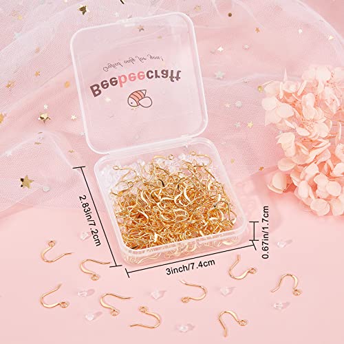 Crochets de boucles d'oreilles anti-perte avec fermoirs discrets - 8