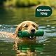 Romneys Hundetraining Dummy 500g - Robust & Schwimmfähig, Apportierprüfungen Zugelassen - Ideal für Wasserarbeit, aus Reißfestem Canvas (grün)