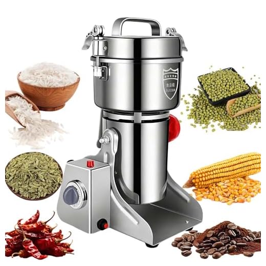High-Speed Electric Grain Mill Grinder