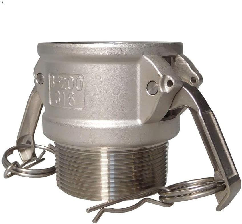 1" Dust Plug - Stainless Steel 316 Type DP - Industrial Use, Durable, Corrosion Resistant, Quick Connect and Disconnect
