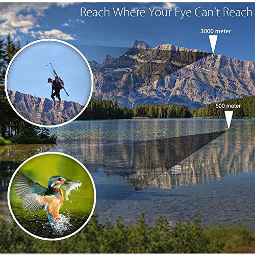 Telescope 60X60 Hd Binoculars High Clarity 10000M High Power For Outdoor Hunting Optical Lll Night Vision Binocular Fixed Zoom #TOP6