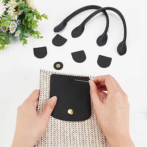 WADORN 8pcs PU Leather Handbag Knitting Kits - Image 3