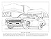 American Muscle Cars, 1960-1975 Coloring Book (Dover Planes Trains Automobiles Coloring)