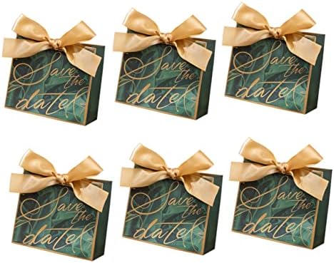 10pcs Boxes Table Centerpiece Decor Birthday Treat Box Guest Gift Boxes Gift Candy Boxes Keepsake Dining Table Decor Paper Candy Box Gift Container Chocolate Boxes Souvenir