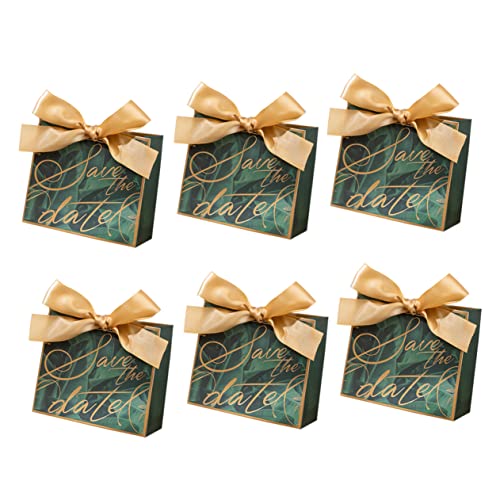 10Pcs Boxes Table Centerpiece Decor Birthday Treat Box Guest Gift Boxes Gift Candy Boxes Keepsake Dining Table Decor Paper Candy Box Gift Container Chocolate Boxes Souvenir #TOP22