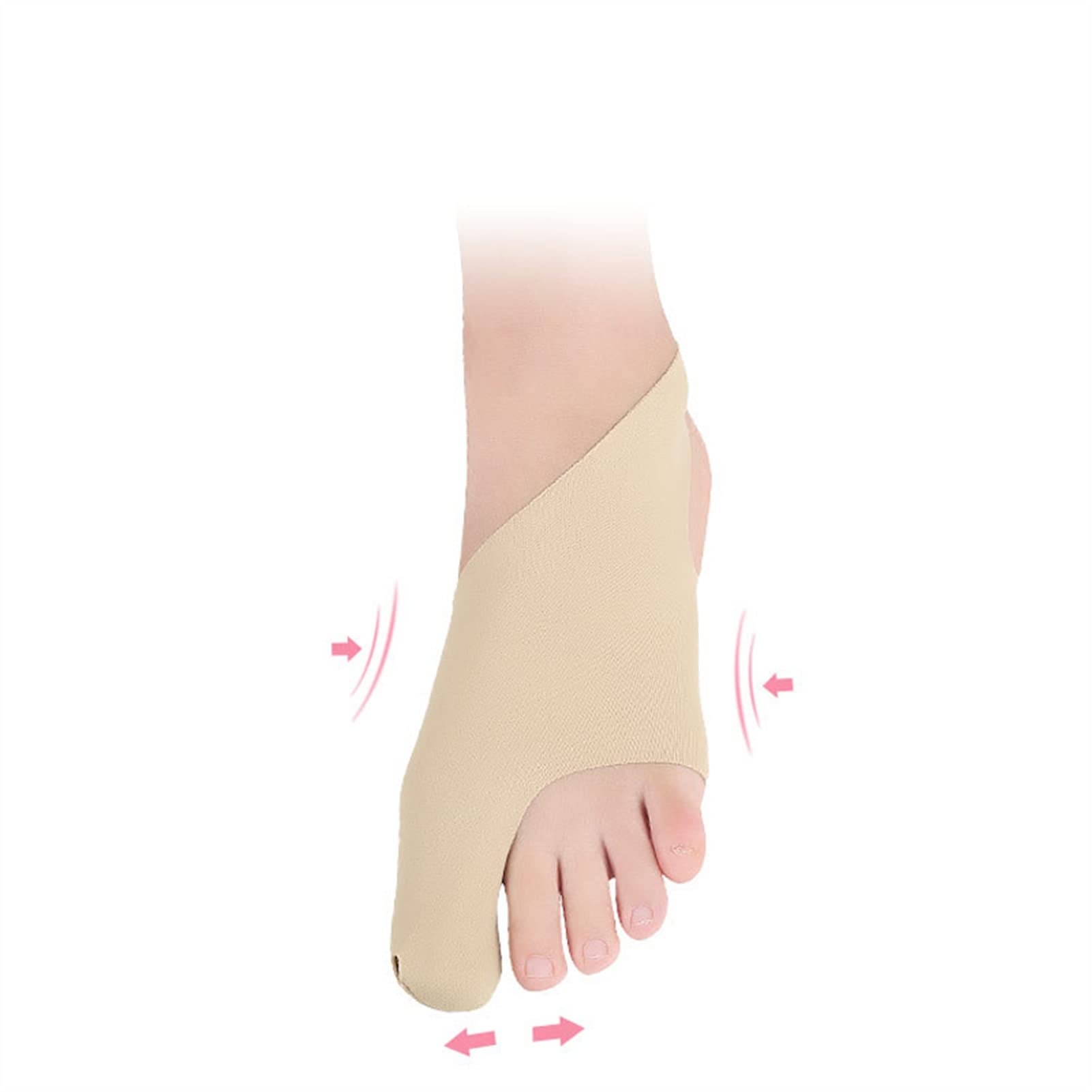 1 para separator palców u nogi kciuk zespół cieśni kanału nadgarstka ortopedyczny korektor palucha koślawego Pedicure skarpetki stopa zespół cieśni kanału nadgarstka prostownica regulator Brace