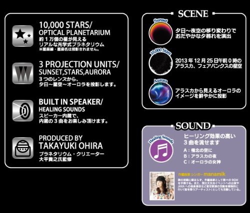 Amazon | HOMESTAR AURORA ALASKA NIGHT SKY (ホームスター オーロラ