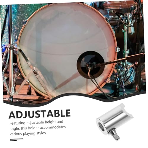 Totority Clamp Soporte para Platillo de Batería Ajustable en Altura y Ángulo con Tuerca de Ala miniatura 5